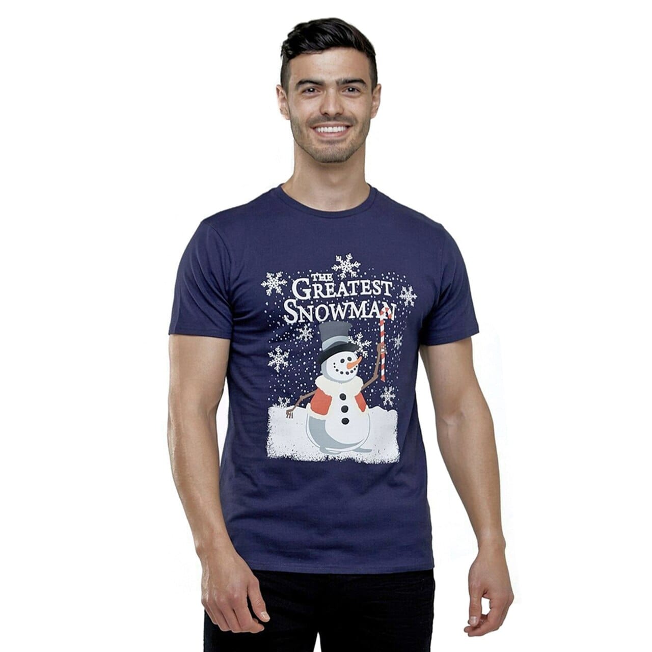 shopping-for-mens-christmas-t-shirt-greatest-snowman-navy-xmas-party-tee-discount_0.jpg