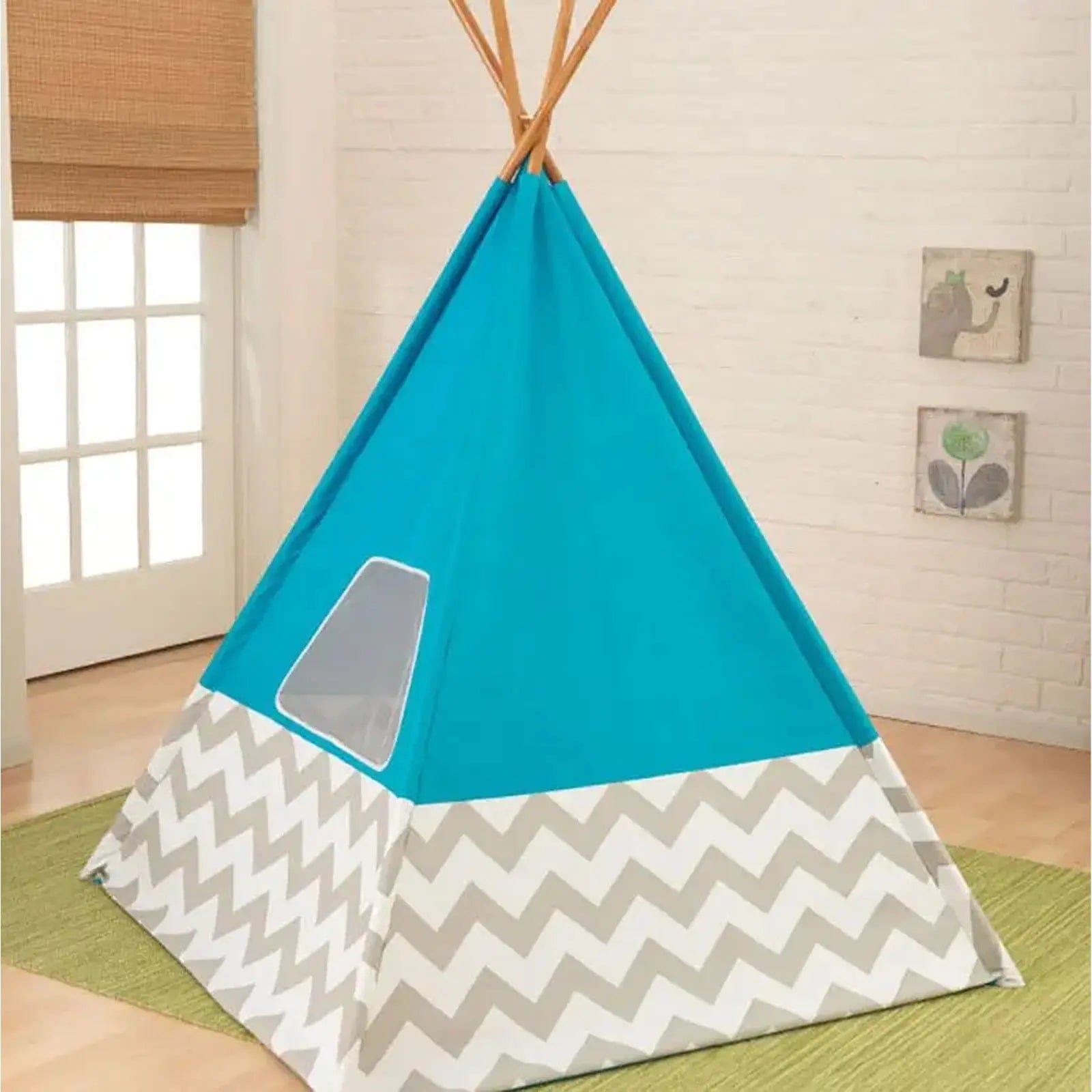 the-best-place-to-buy-official-kidkraft-play-teepee-tent-turquoise-kids-indoor-outdoor-toy-hot-on-sale_2.webp