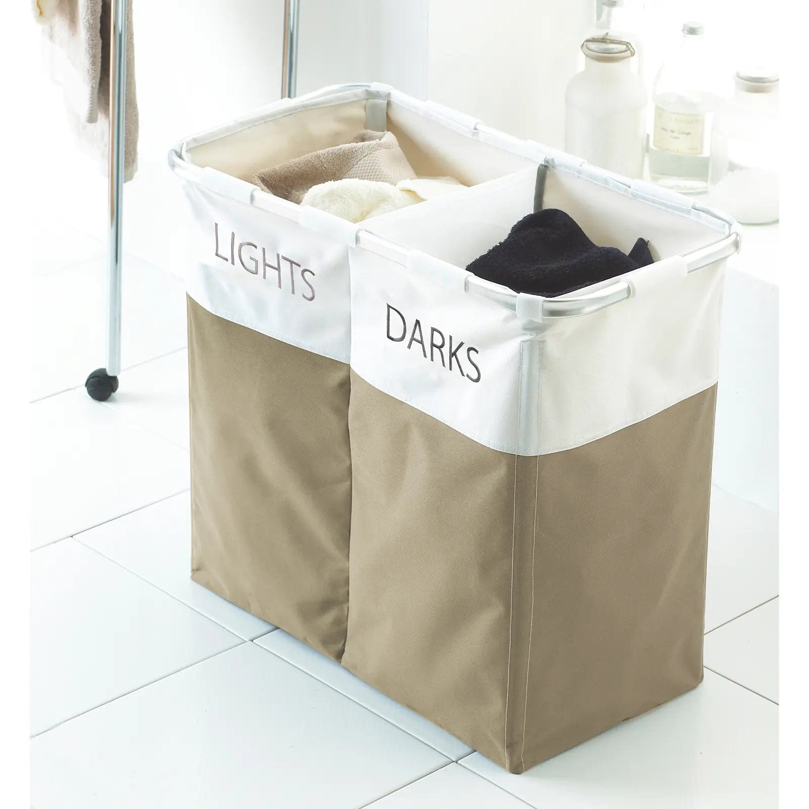 buy-the-best-cheap-laundry-hamper-separate-lights-darks-clothes-sorter-folding-62cm-online-hot-sale_0.webp