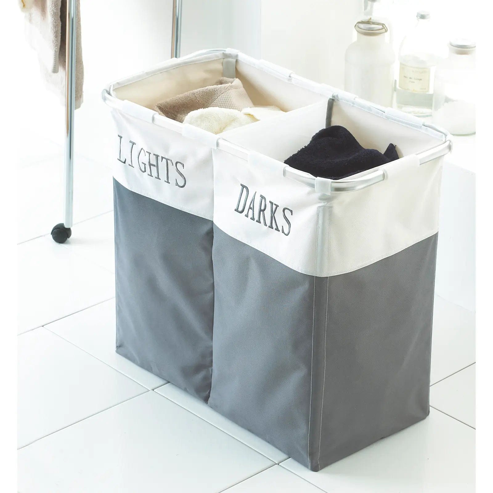 buy-the-best-cheap-laundry-hamper-separate-lights-darks-clothes-sorter-folding-62cm-online-hot-sale_1.webp