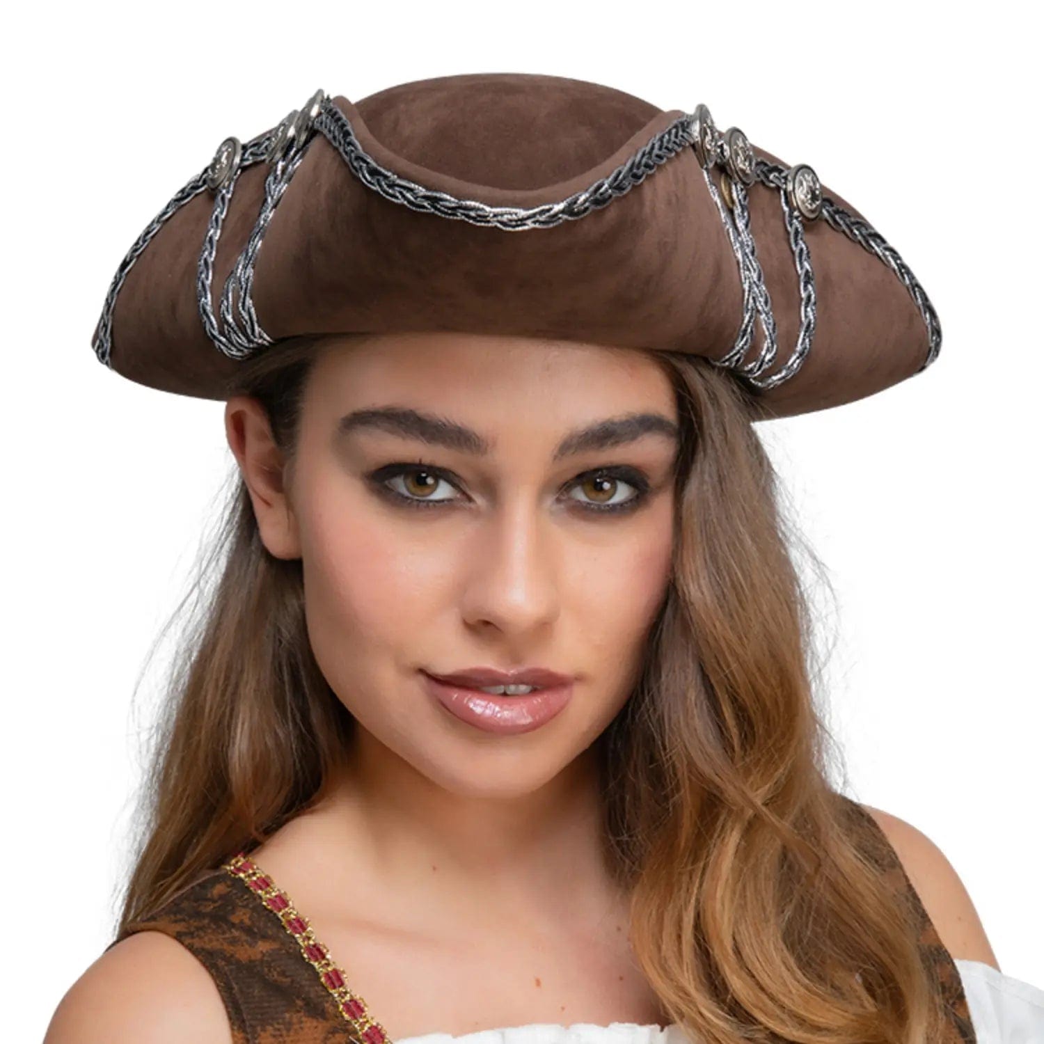 welcome-to-buy-adults-deluxe-brown-pirate-hat-with-silver-trim-enhanced-fit-fashion_2.webp